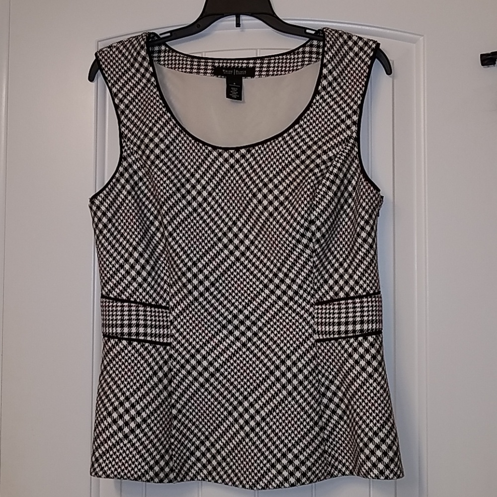 WHBM Peplum Top